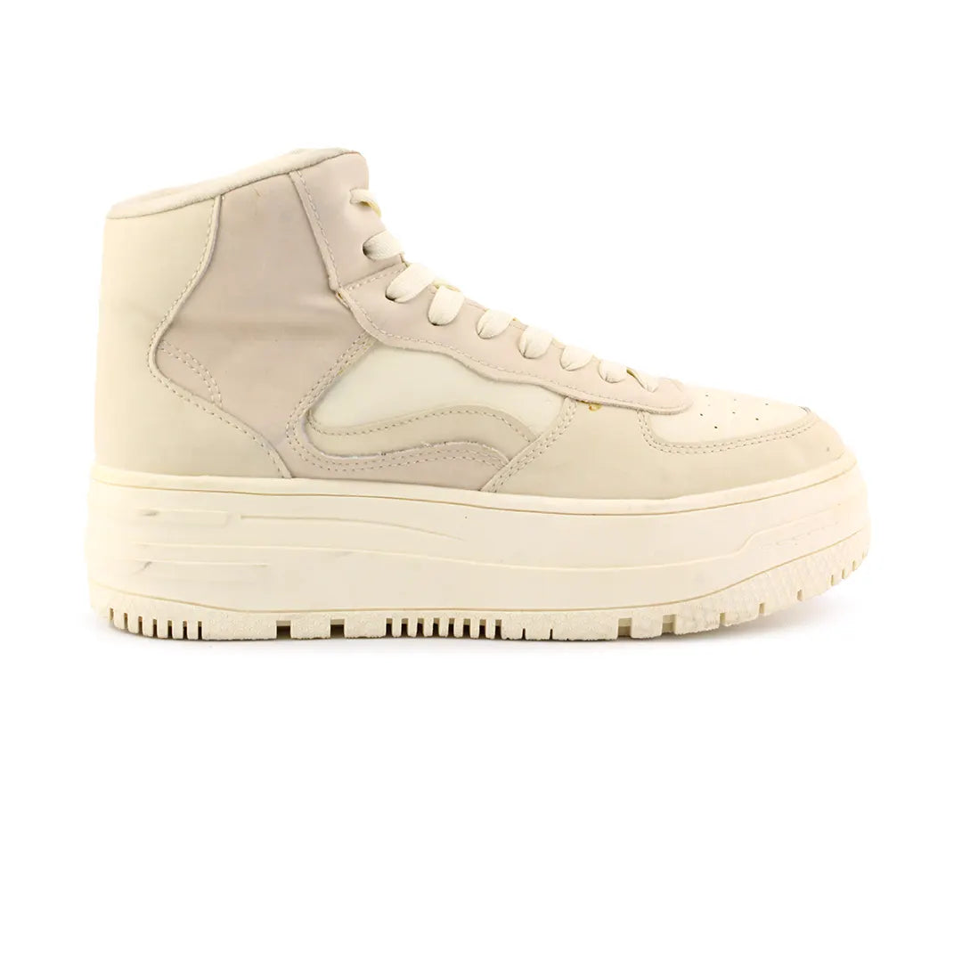 Bershka High Top Lace Up Shoes