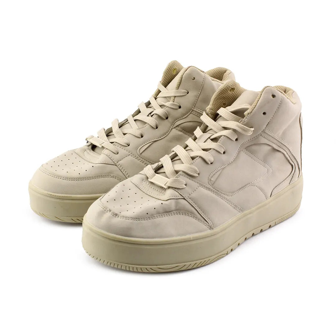 Bershka High Top Lace Up Shoes