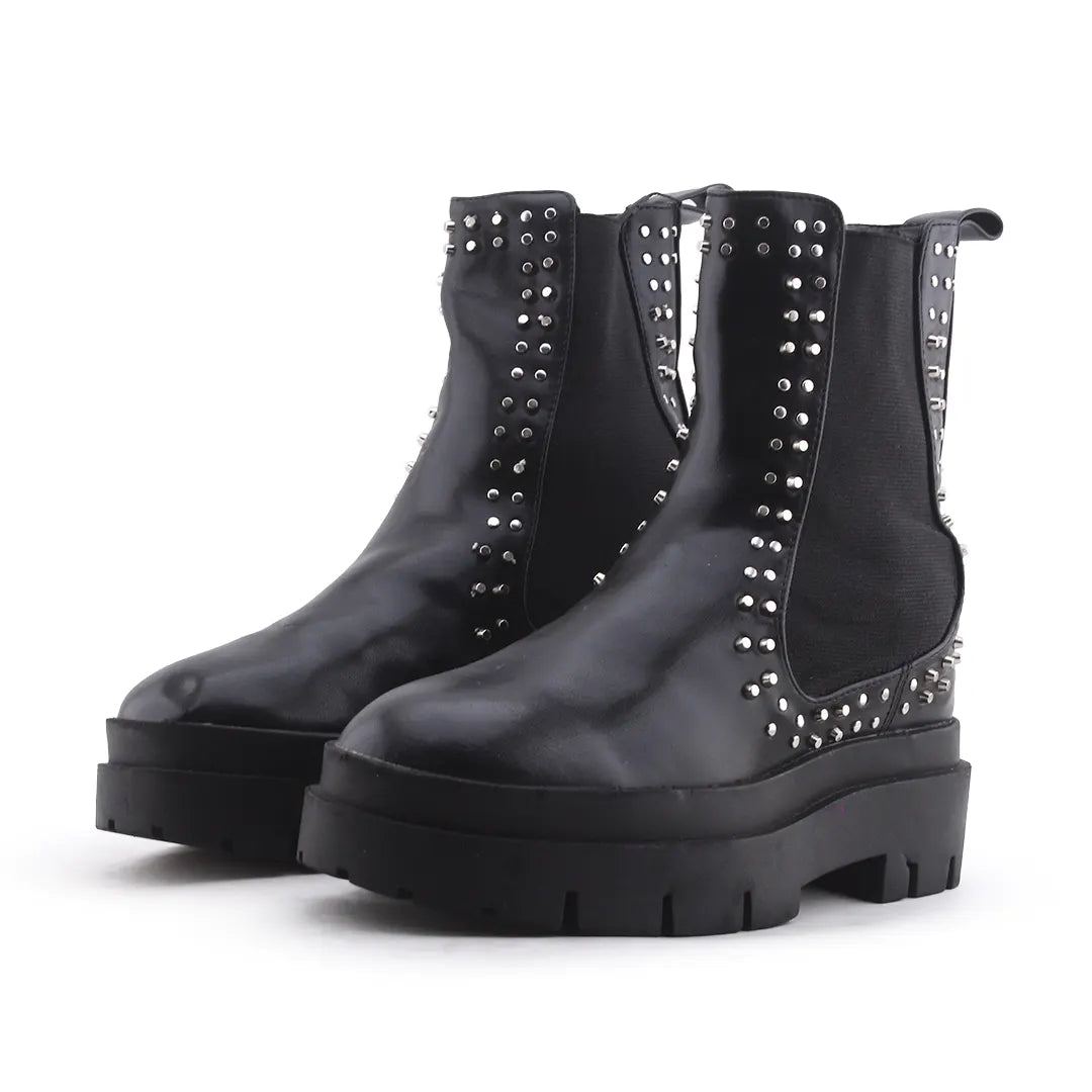 Zara Stretchable Ankle Boot | 100% Authentic Leather