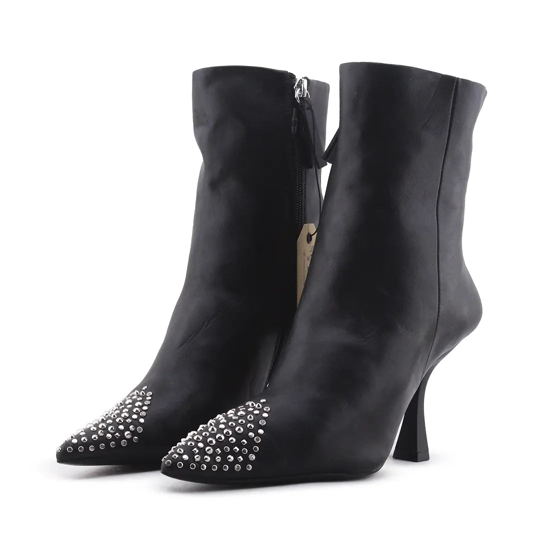 Zara Zipper Ankle Boot | 100% Authentic Leather