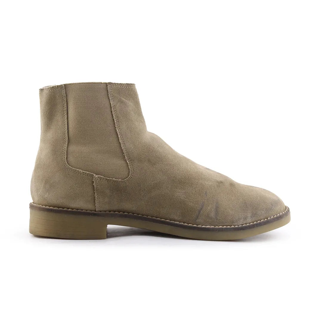 Zara Stretchable Suede Ankle Boot