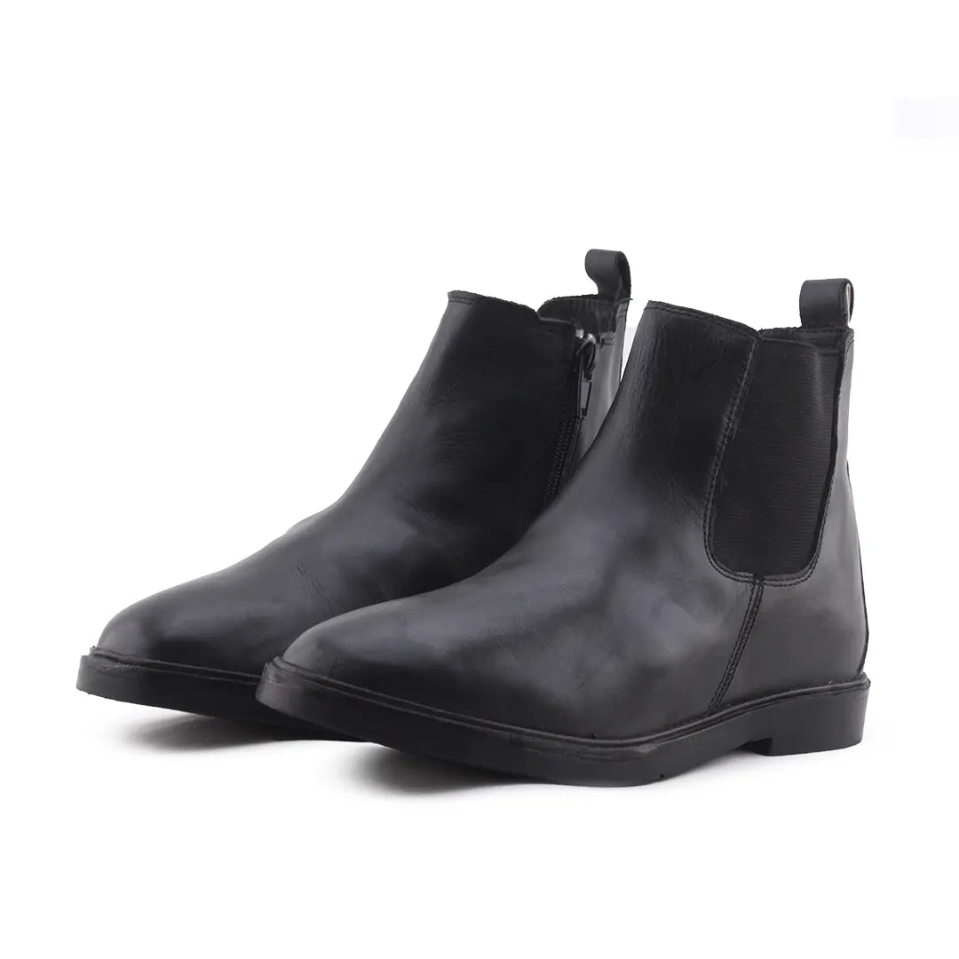 Zara Zipper Ankle Boot | 100% Authentic Leather