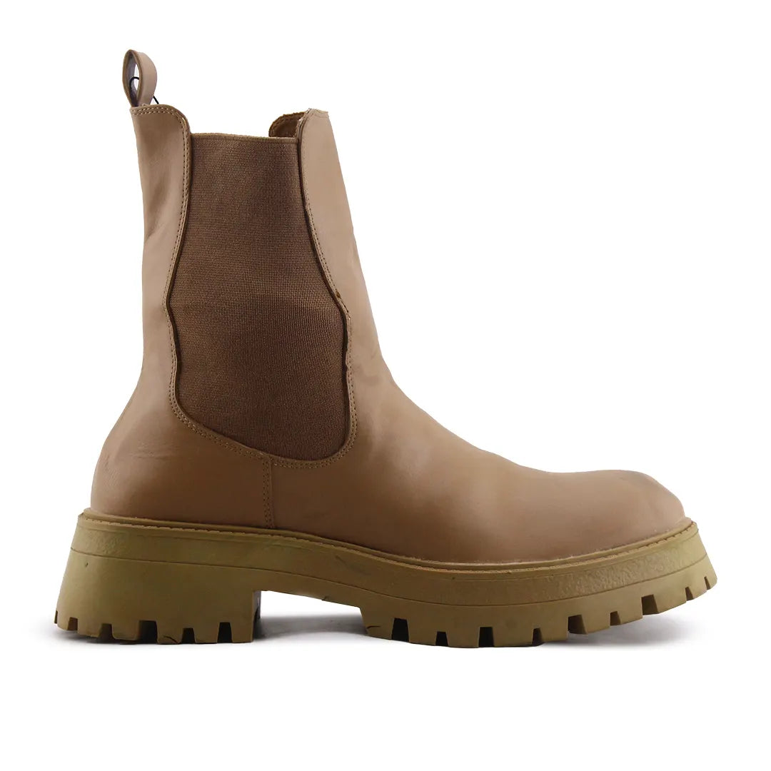 Pull & Bear Stretchable Ankle Boot | 100% Authentic Leather