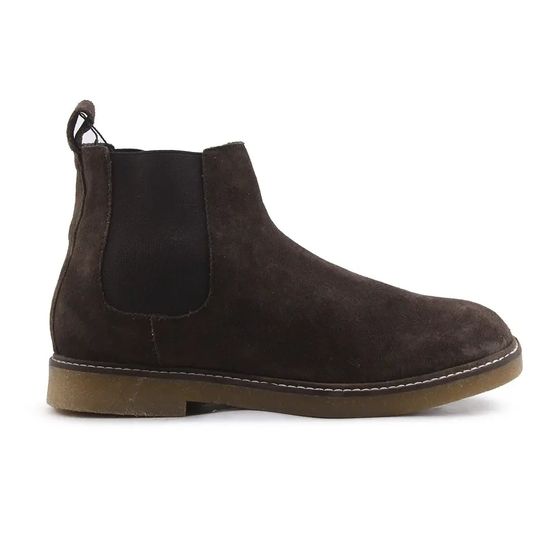 Zara Stretchable Suede Ankle Boot