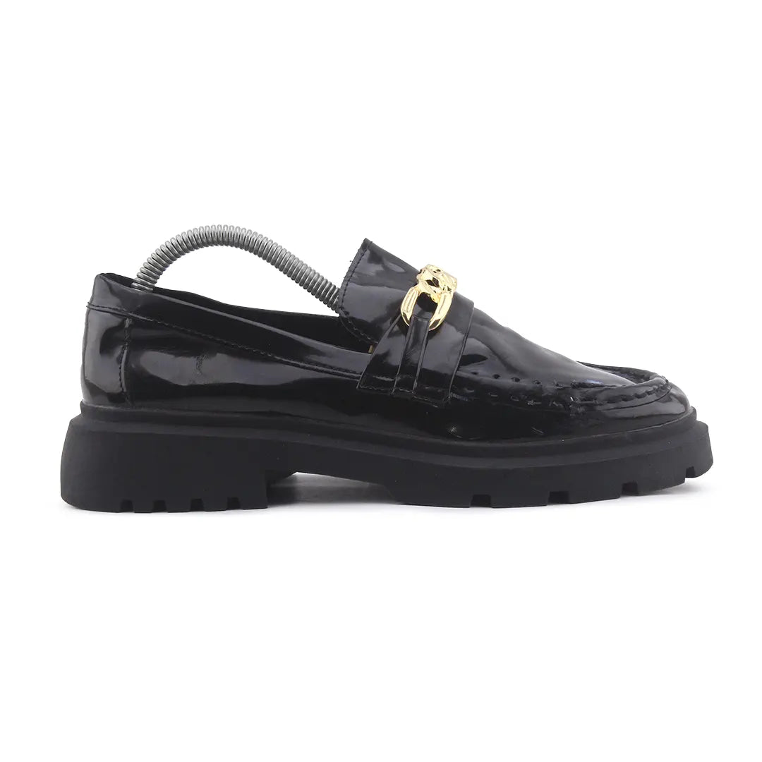 Zara Penny Strap Loafers