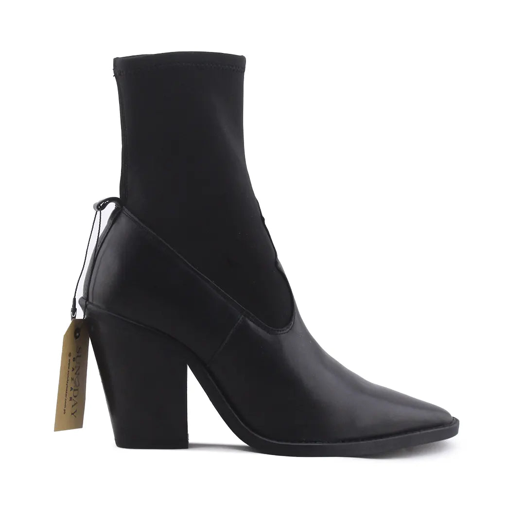 Mango Stretchable Ankle Boot | 100% Authentic Leather