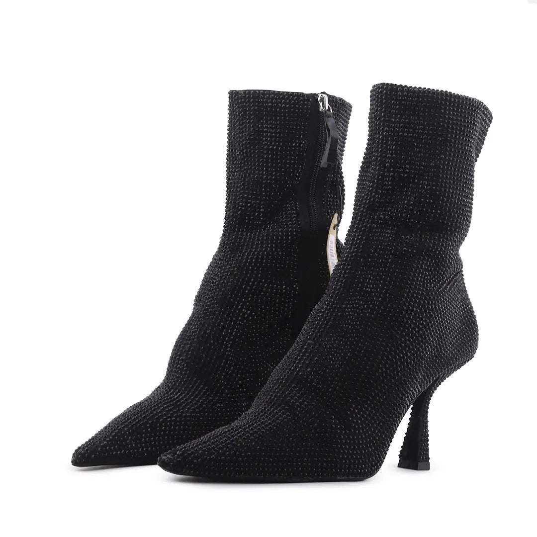 Zara Zipper Ankle Boot