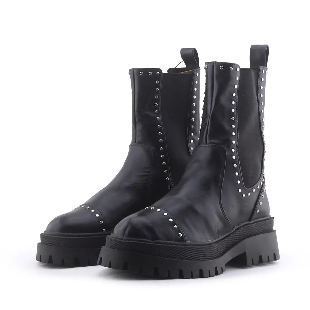 Stradivarius Stretchable Ankle Boot | 100% Authentic Leather