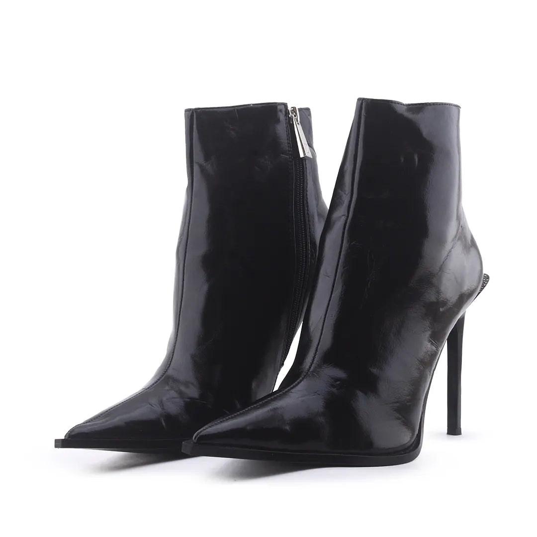 Zara Zipper Ankle Boot | 100% Authentic Leather
