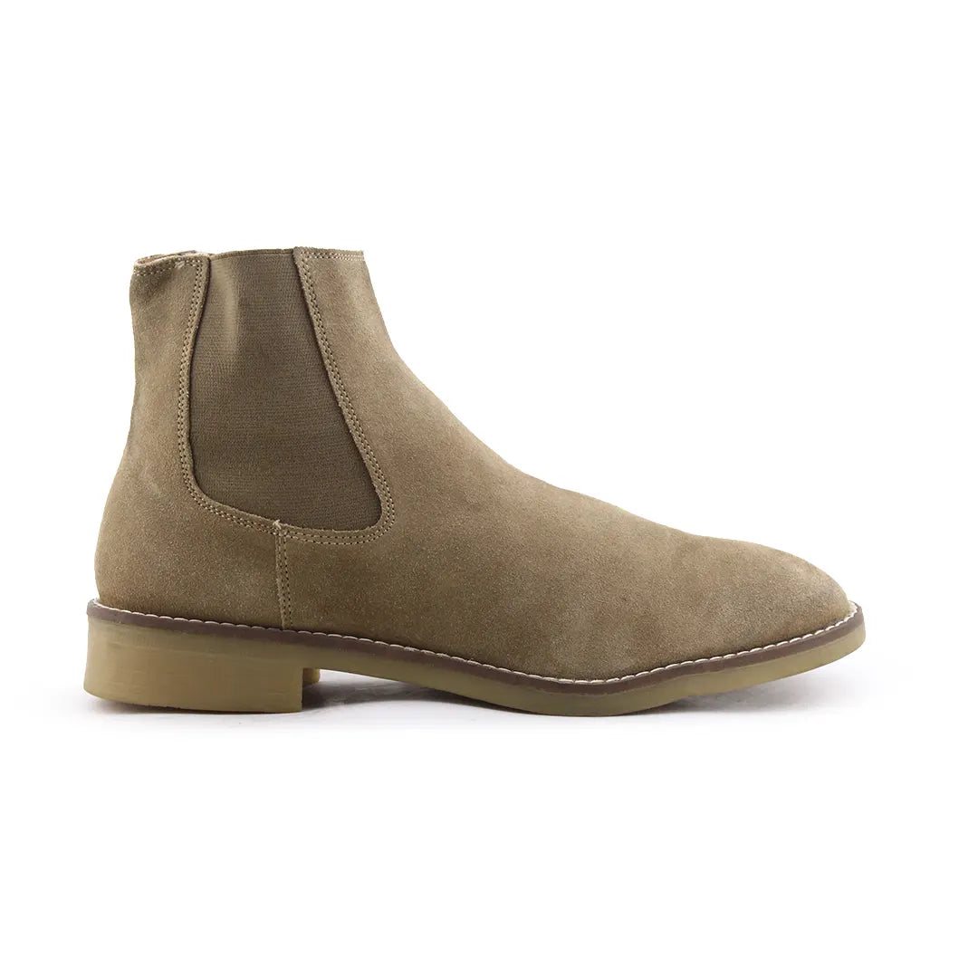 Zara Stretchable Suede Ankle Boot
