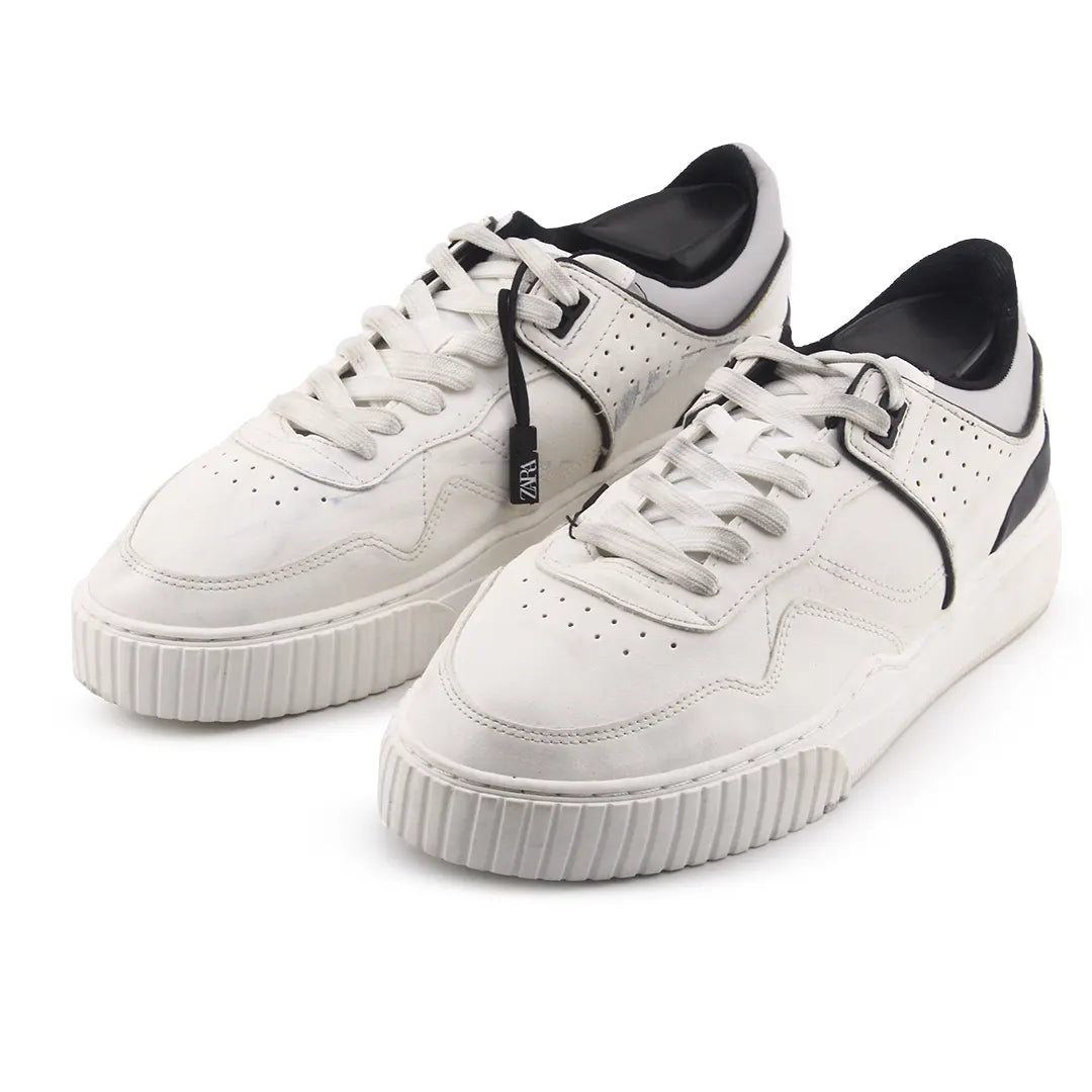 Zara Men's White Casual Sneaker