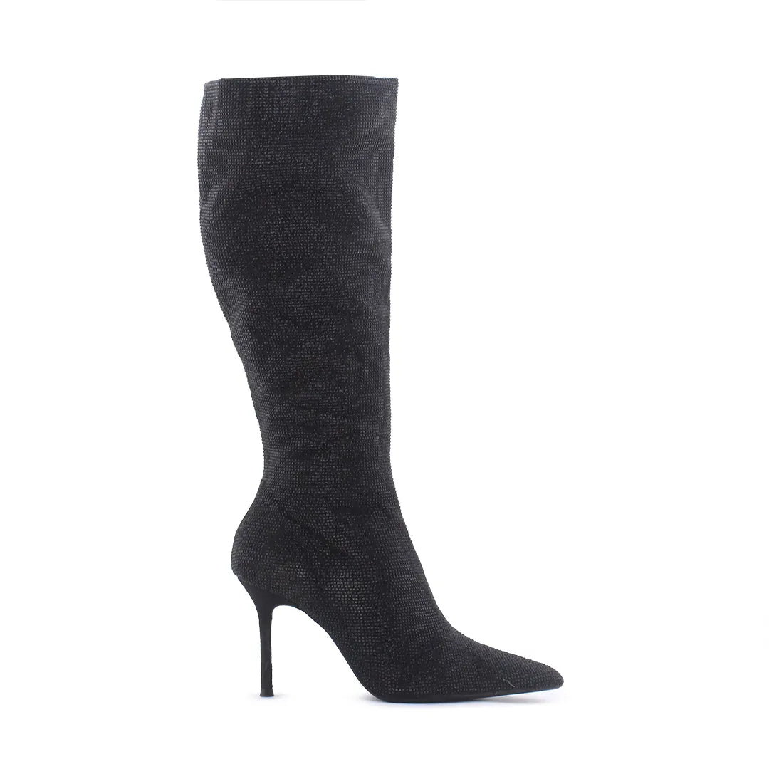 Zara Zipper Knee High Boot