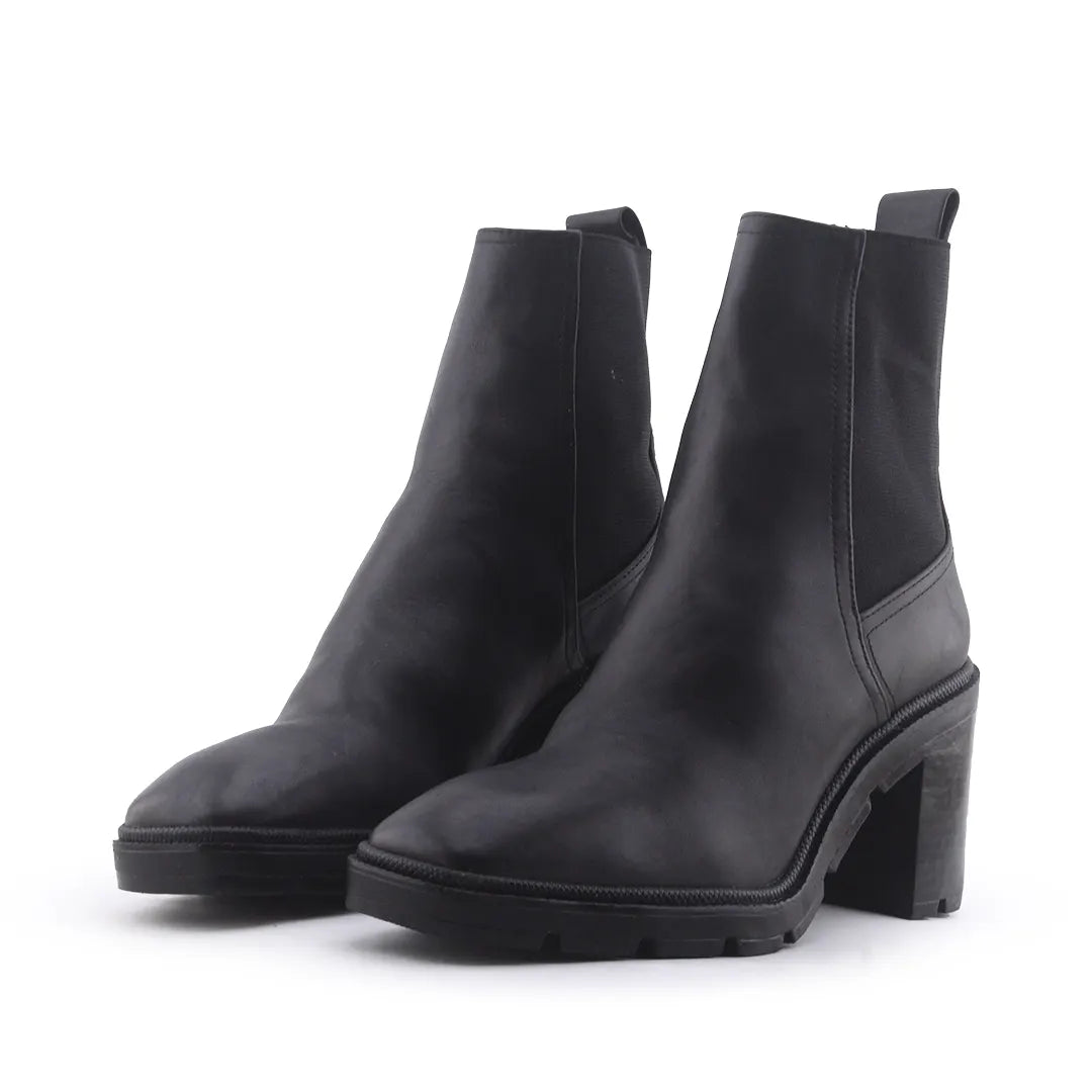 Zara Stretchable Ankle Boot | 100% Authentic Leather