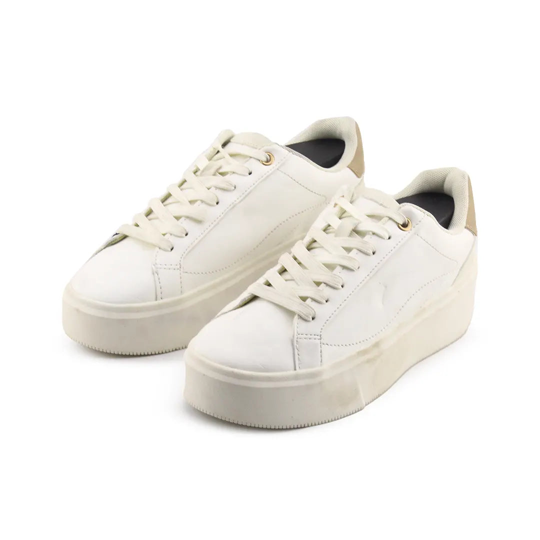 Bershka Platform Lace Up Shoes