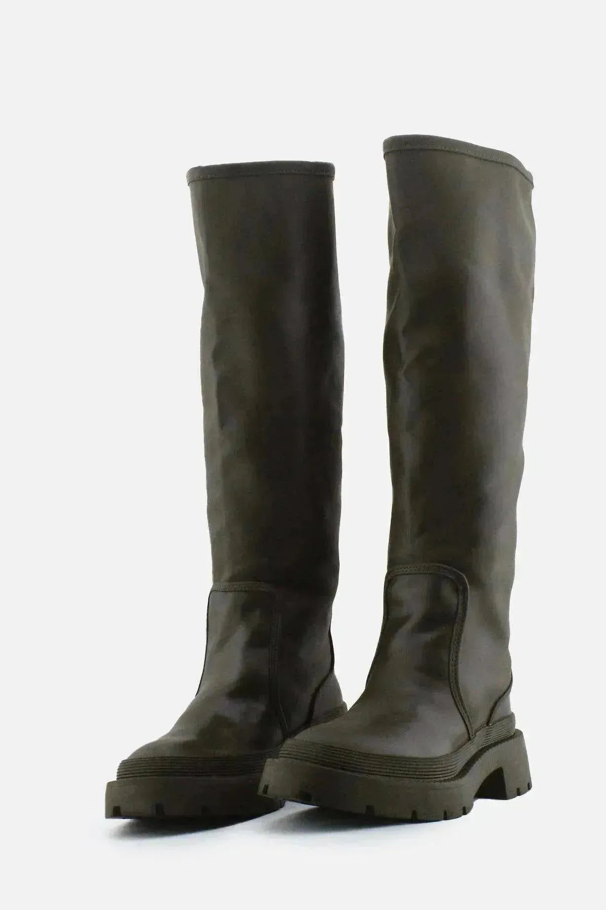 Zara Knee High Boots | 100% Authentic Leather - sundaybazar