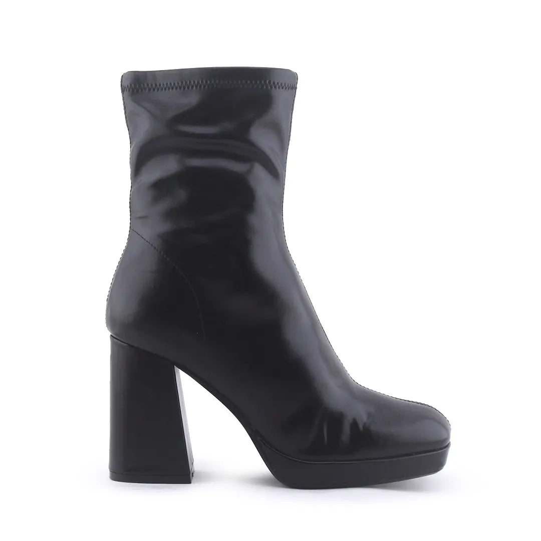 Bershka Zipper Ankle Boots | 100% Authentic Leather