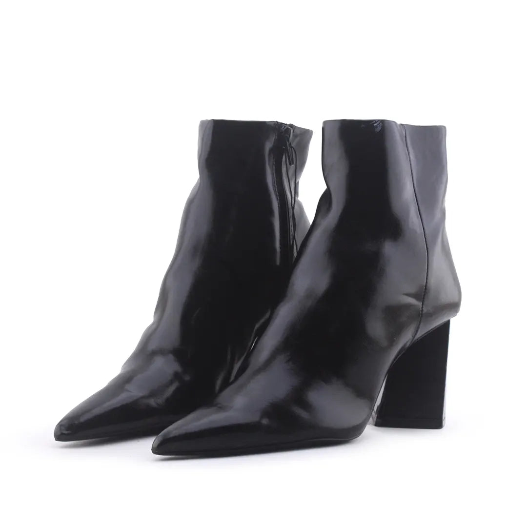 Zara Zipper Ankle Boot | 100% Authentic Leather