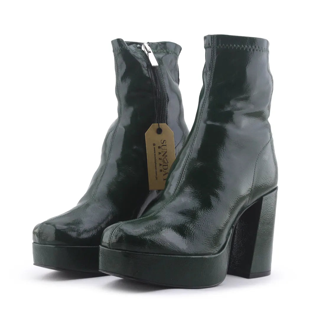Pull & Bear Zipper Ankle Boot
