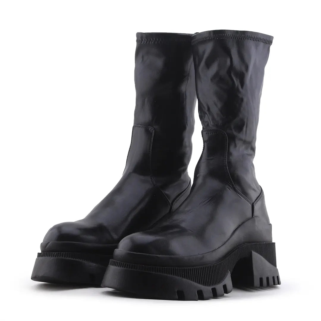 Zara Zipper Ankle Boot | 100% Authentic Leather