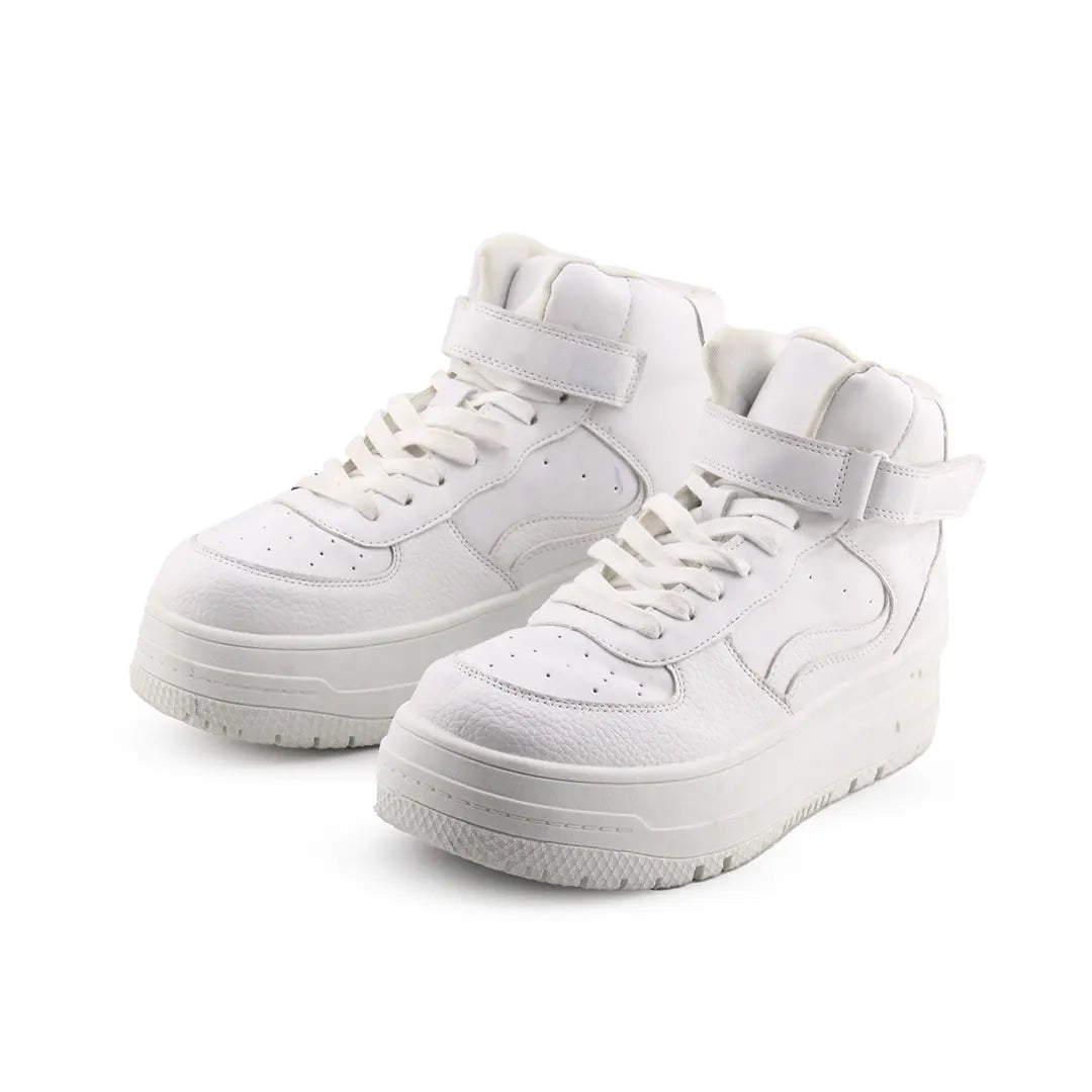 Bershka Women's High Top Sneakers With Strap