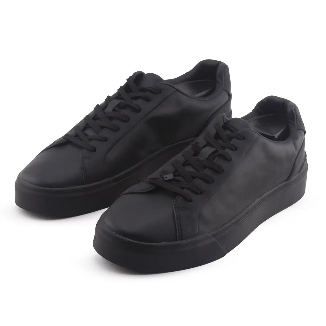 Zara Monochrome Lace Up Shoes