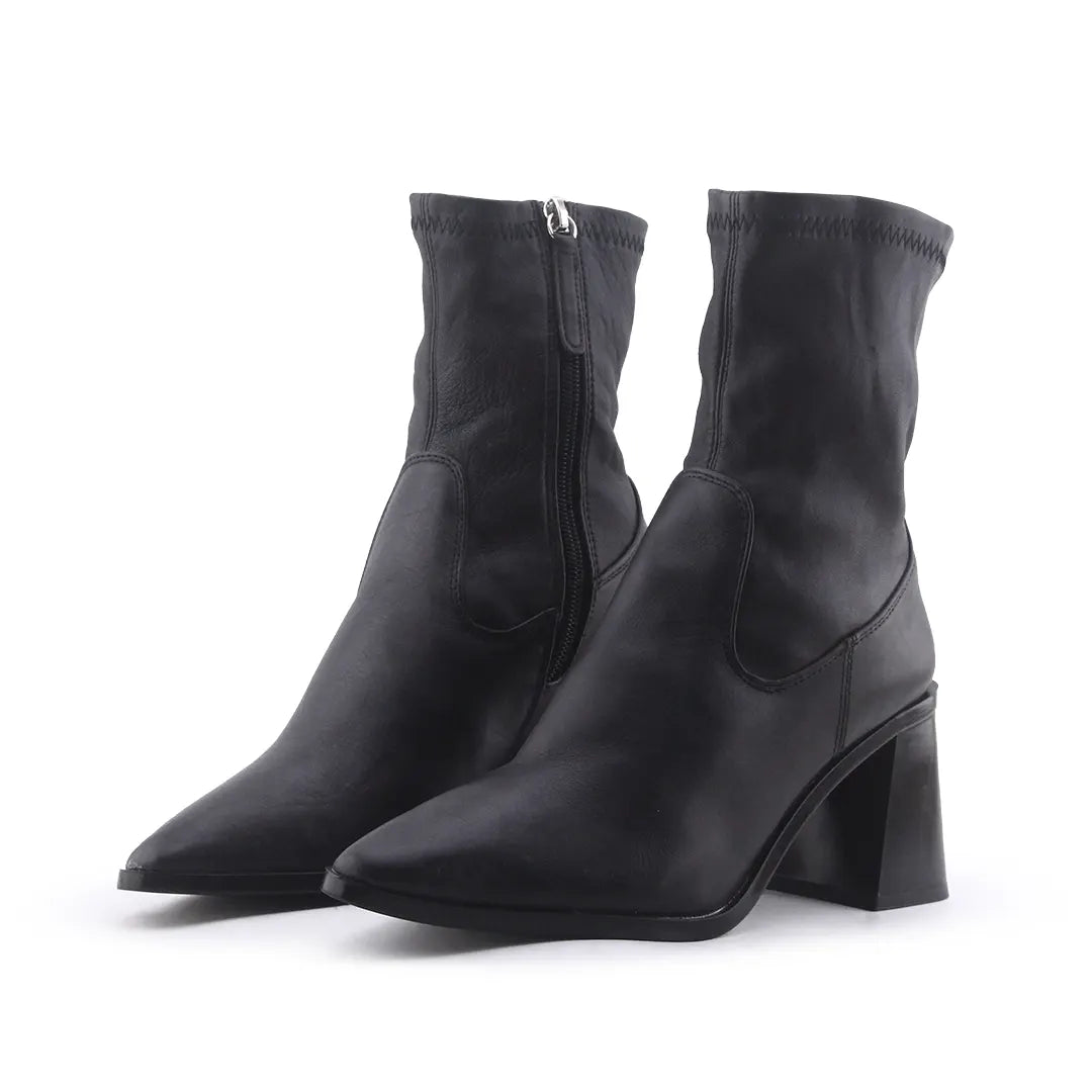 Zara Zipper Ankle Boot | 100% Authentic Leather