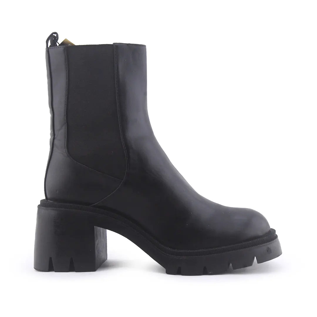 Zara Stretchable Ankle Boot | 100% Authentic Leather