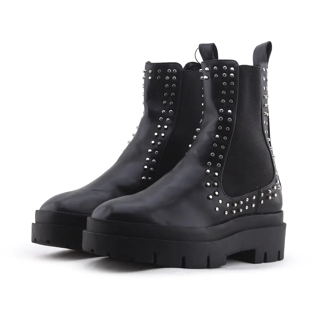 Zara Stretchable Ankle Boot | 100% Authentic Leather
