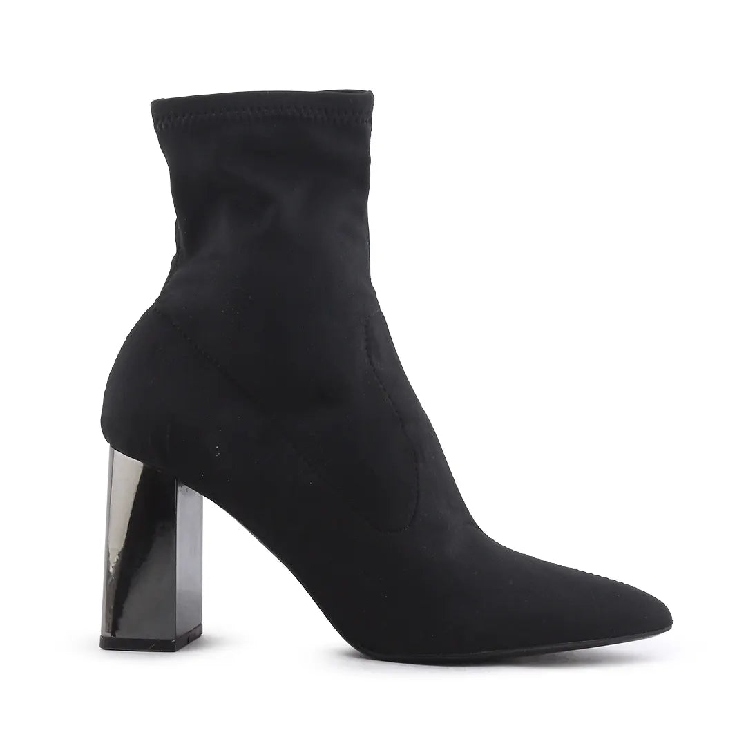Bershka Textile Ankle Boot