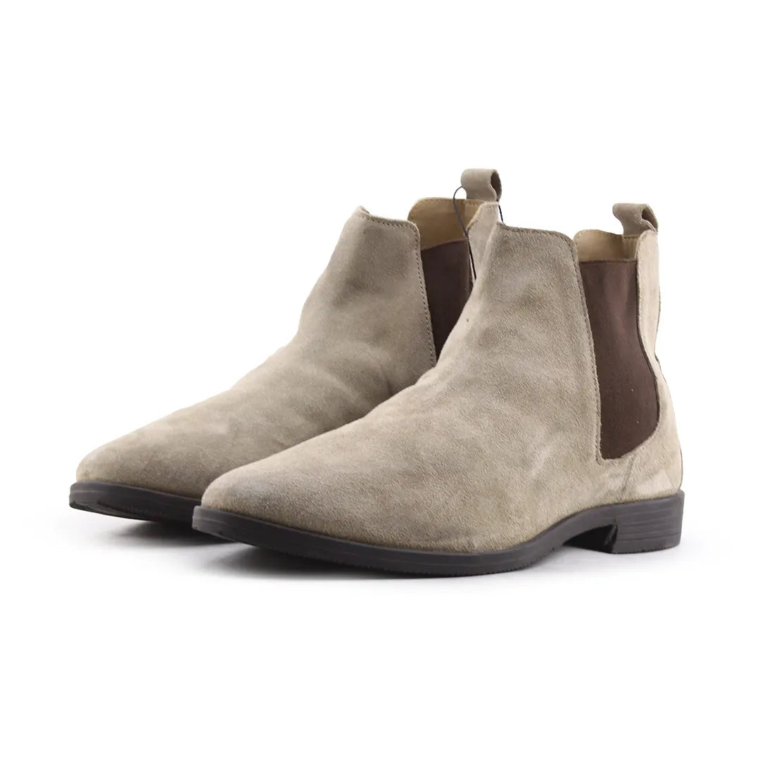 Lefties Stretchable Suede Ankle Boot