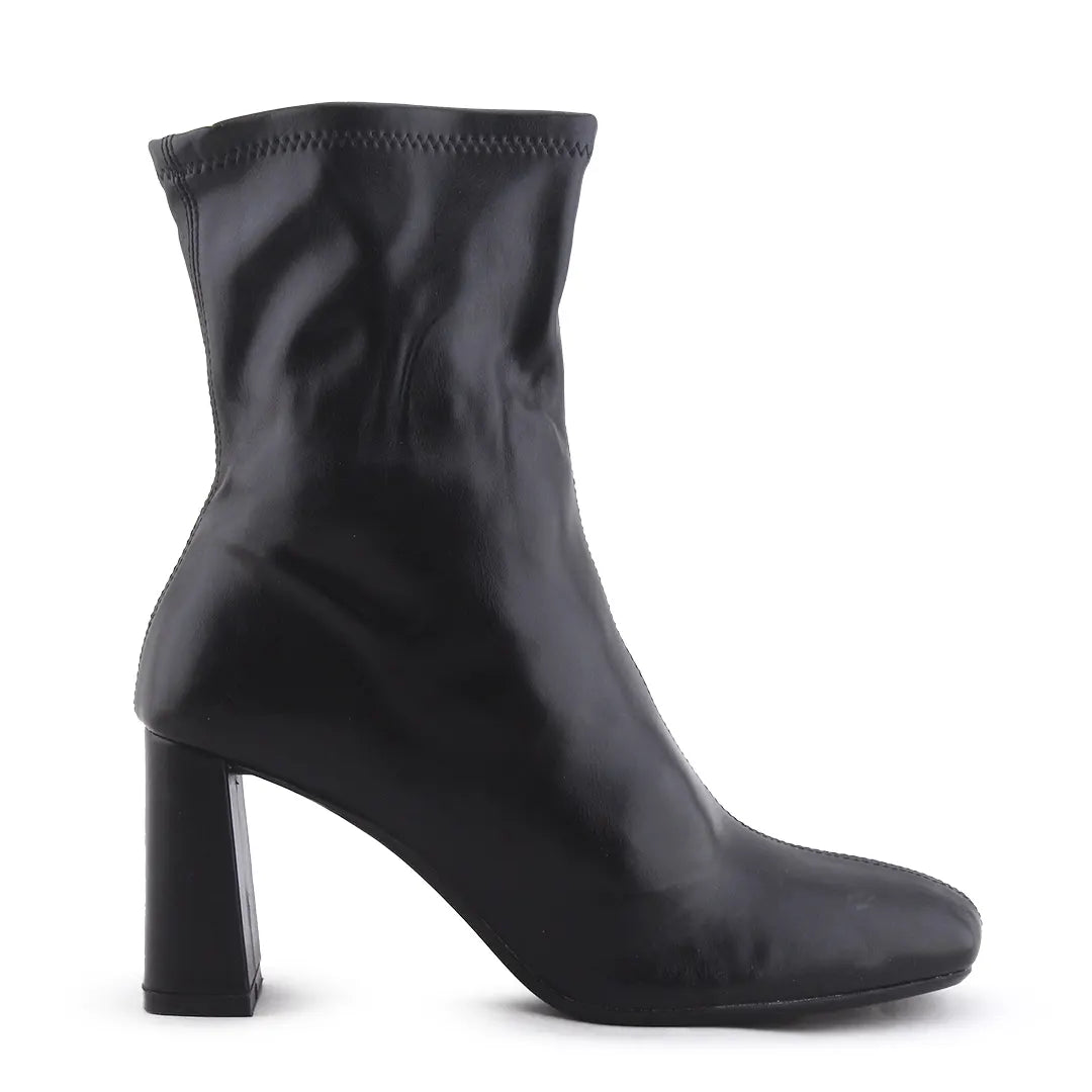 Bershka Zipper Ankle Boot | 100% Authentic Leather