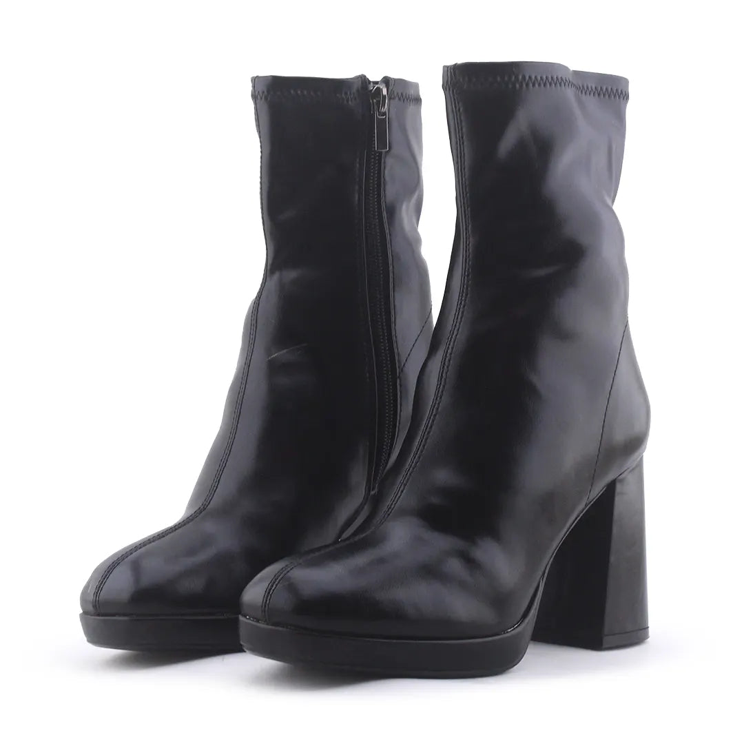 Zara Zipper Ankle Boot | 100% Authentic Leather