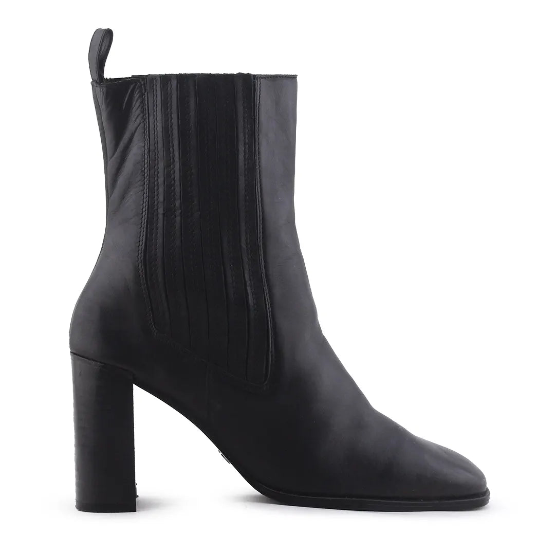 Zara Stretchable Ankle Boot | 100% Authentic Leather