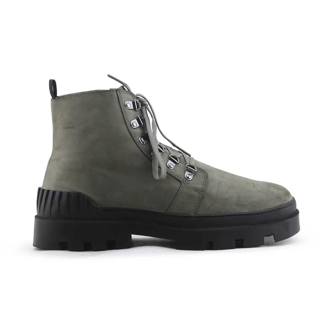 Pull & Bear Lace Up Ankle Boot