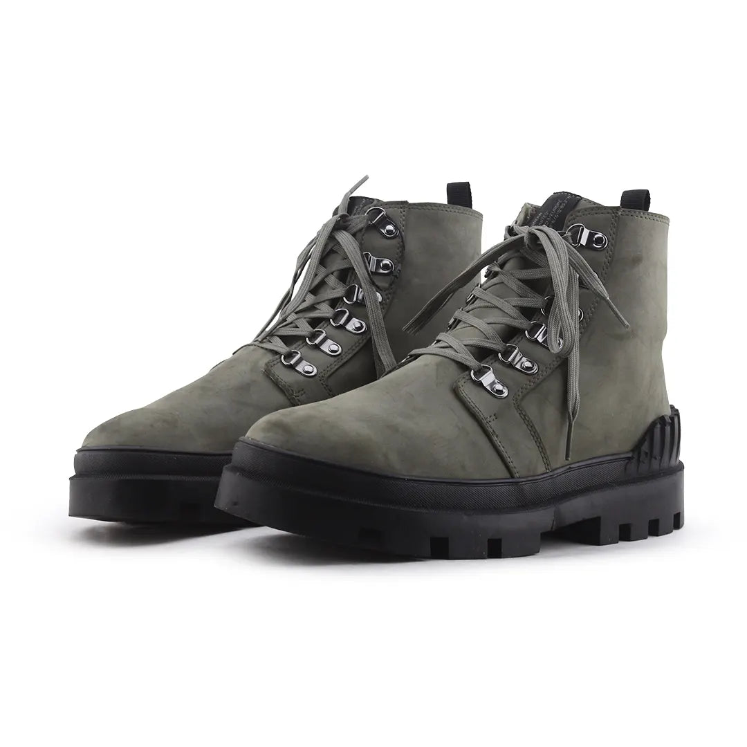 Pull & Bear Lace Up Ankle Boot