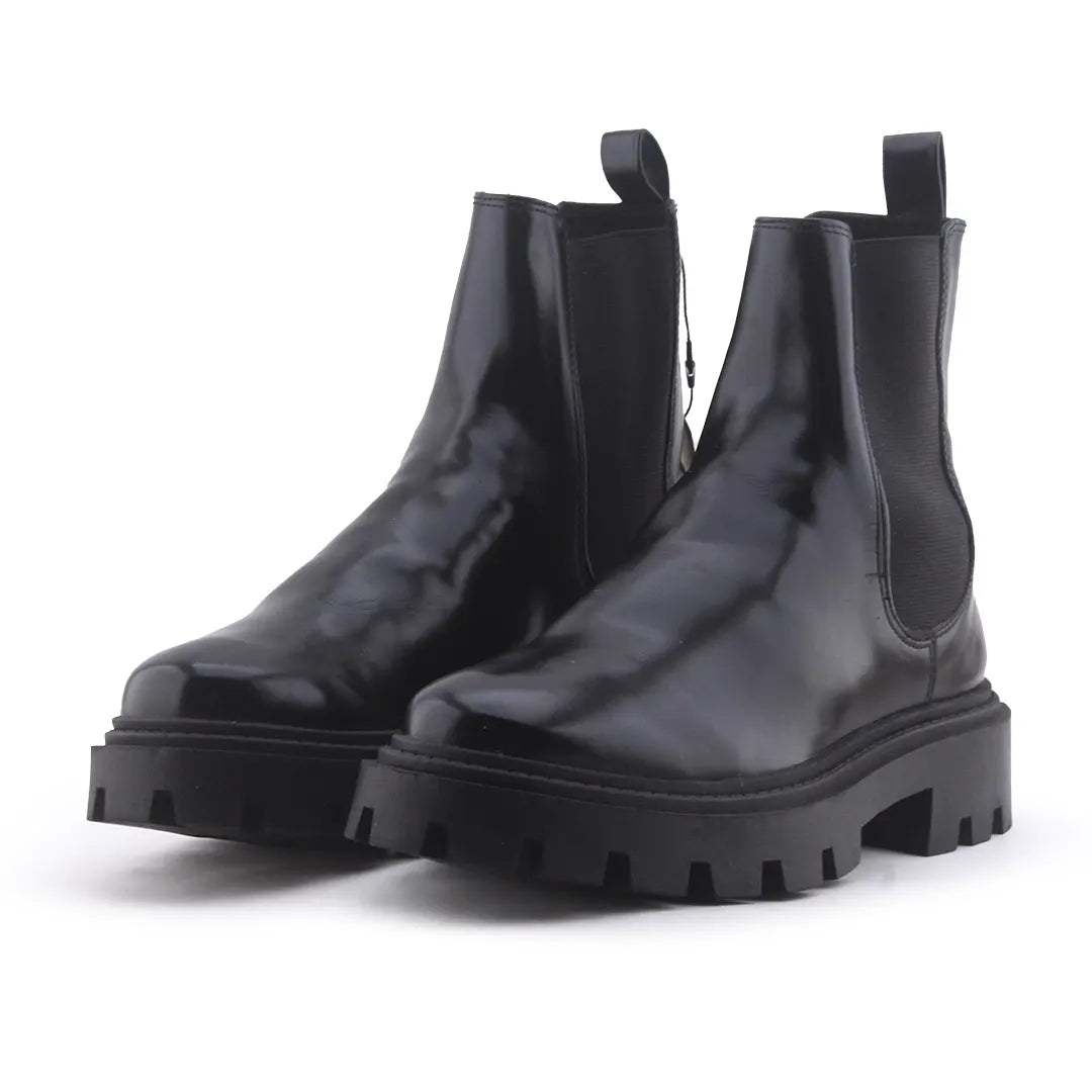 Zara Stretchable Ankle Boot | 100% Authentic Leather