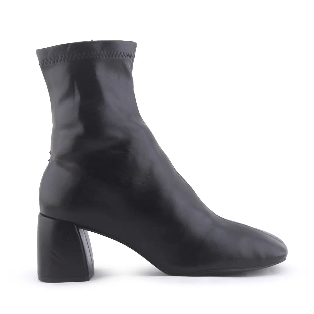 Stradivarius Zipper Ankle Boot | 100% Authentic Leather