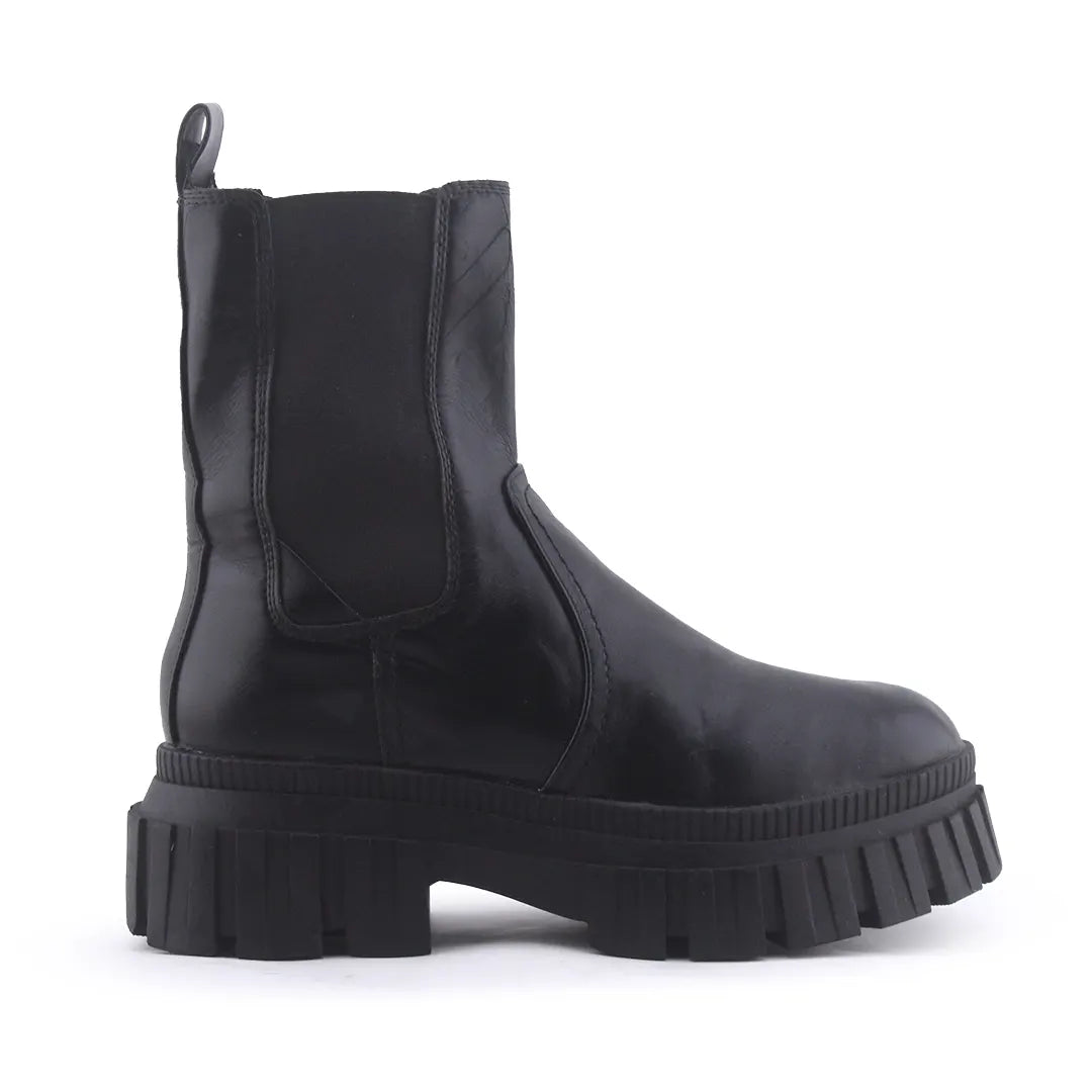 Stradivarius Stretchable Ankle Boot | 100% Authentic Leather