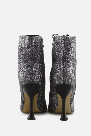 Marc Fisher Zipper Spool Heels Ankle Boots | Textile - sundaybazar