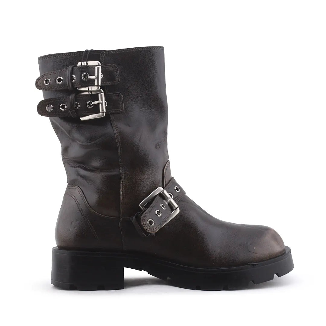 Zara Buckle Strap Ankle Boot | 100% Authentic Leather