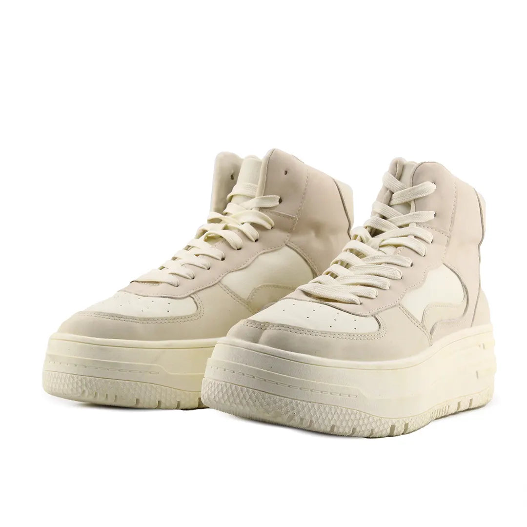 Bershka High Top Lace Up Shoes