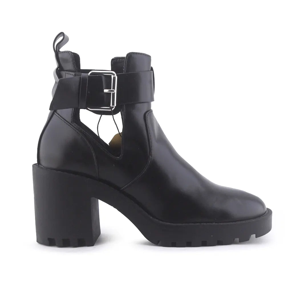 Lefties Buckle Strap Ankle Boot | 100% Authentic Leather