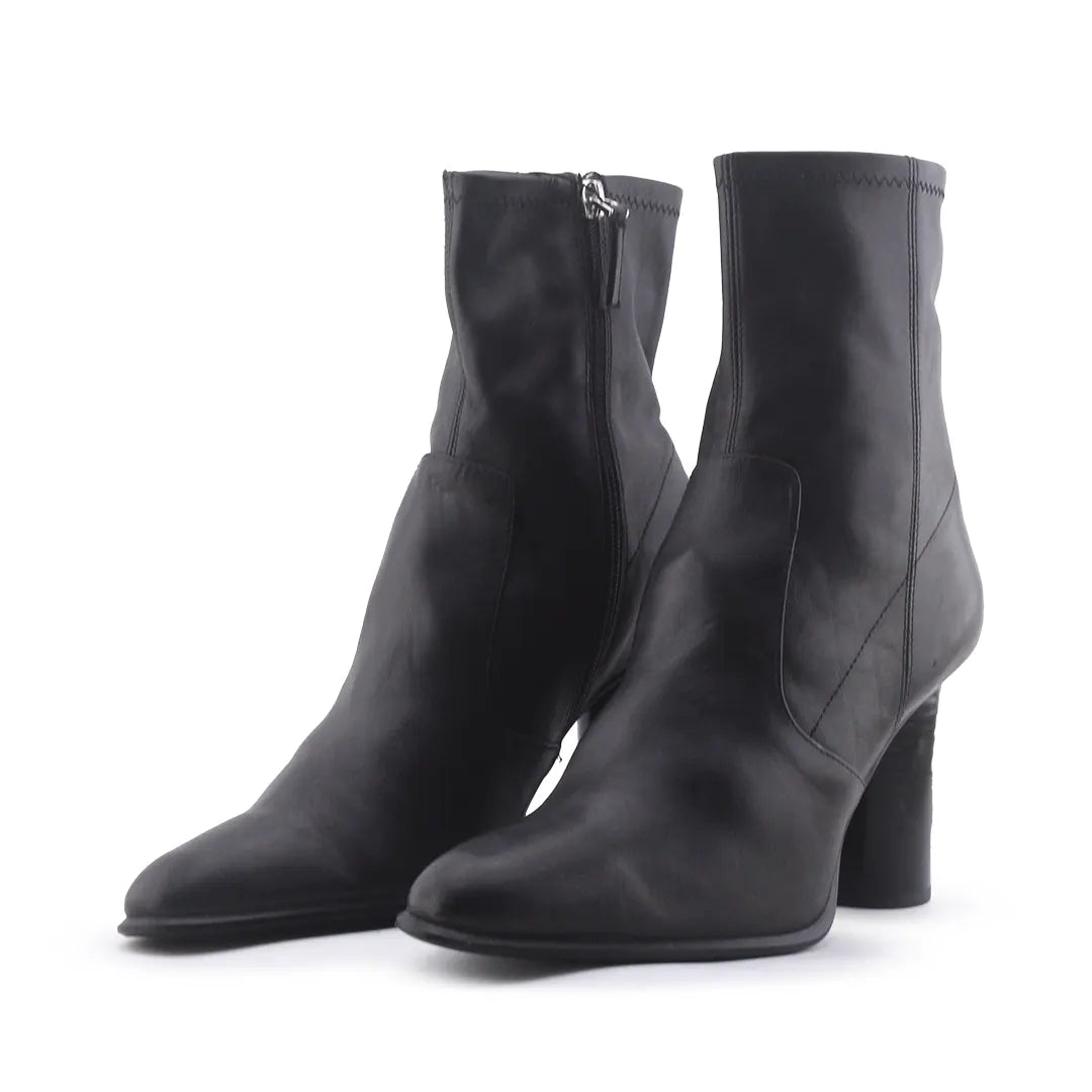 Zara Zipper Ankle Boot | 100% Authentic Leather