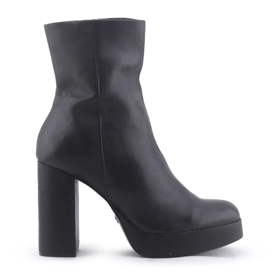 Zara Zipper Ankle Boot | 100% Authentic Leather