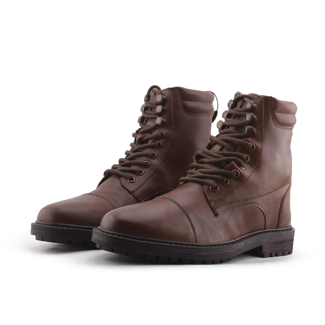 Lefties Lace Up Ankle Boot | 100% Authentic Leather
