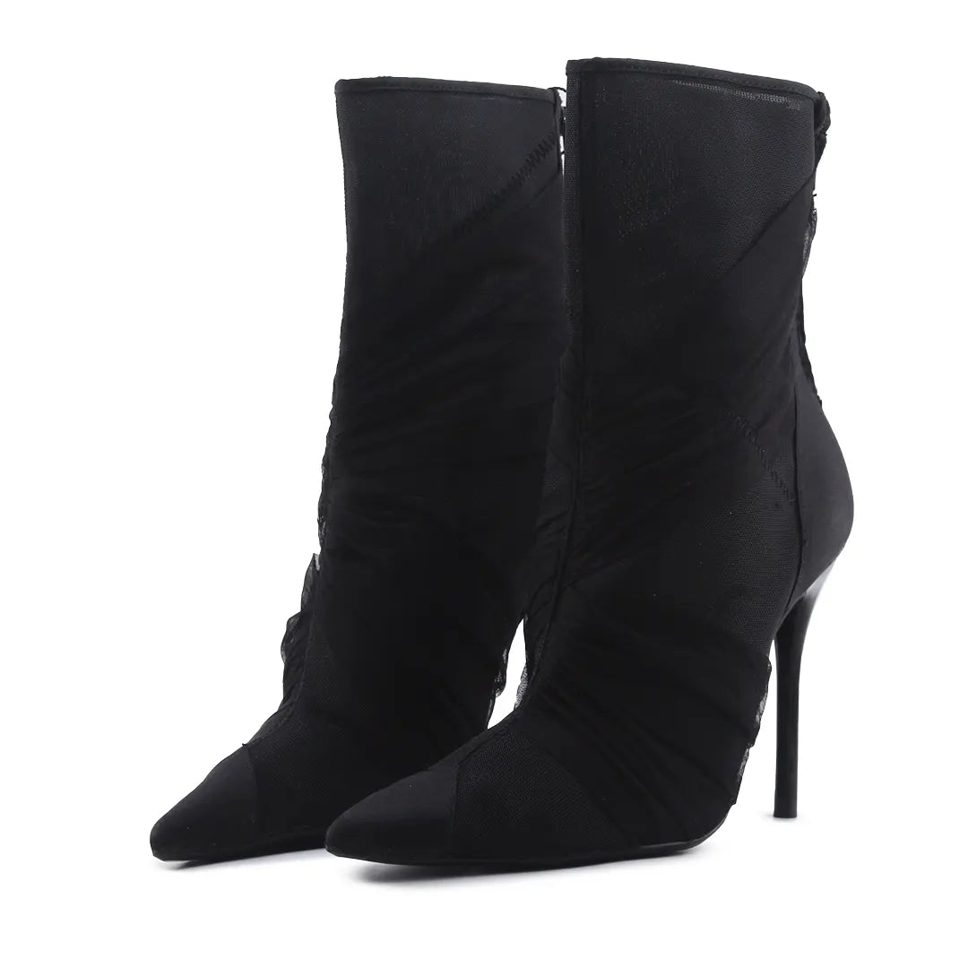 Zara Zipper Ankle Boot