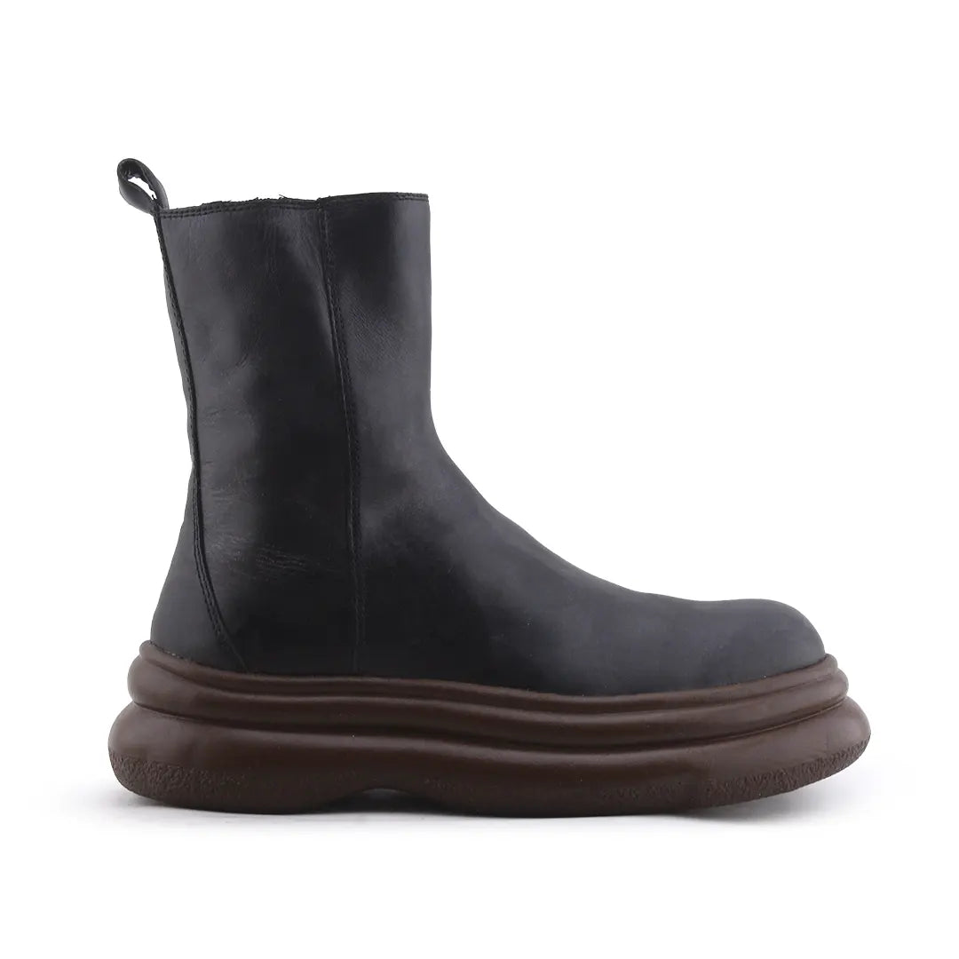 Zara Zipper Ankle Boot | 100% Authentic Leather