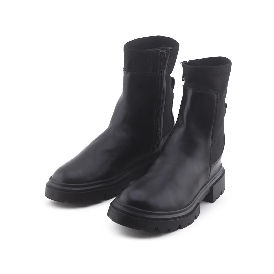 Zara Zipper Ankle Boot | 100% Authentic Leather