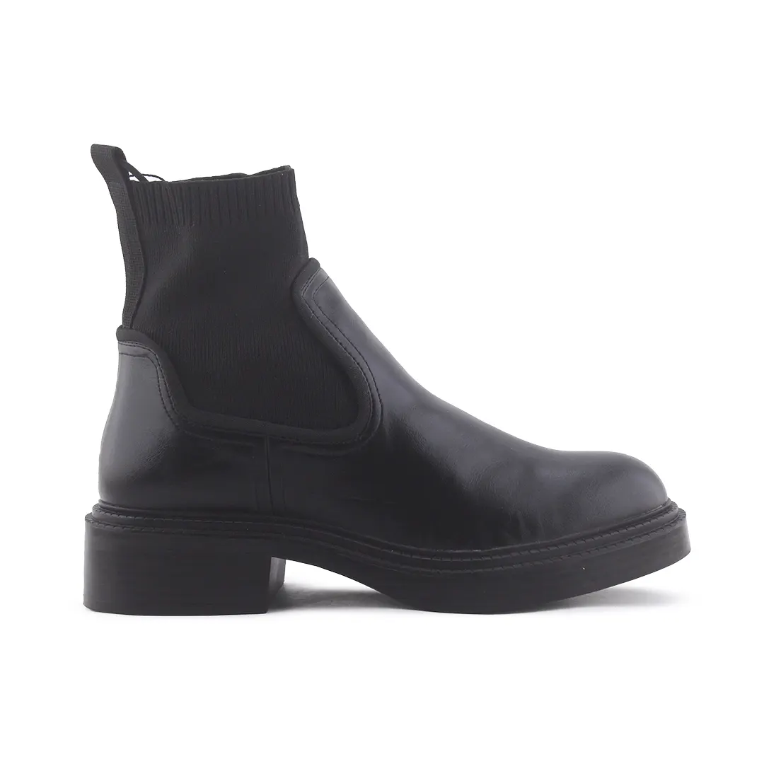Zara Stretchable Ankle Boot | 100% Authentic Leather