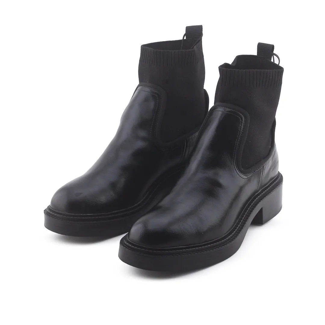 Zara Stretchable Ankle Boot | 100% Authentic Leather